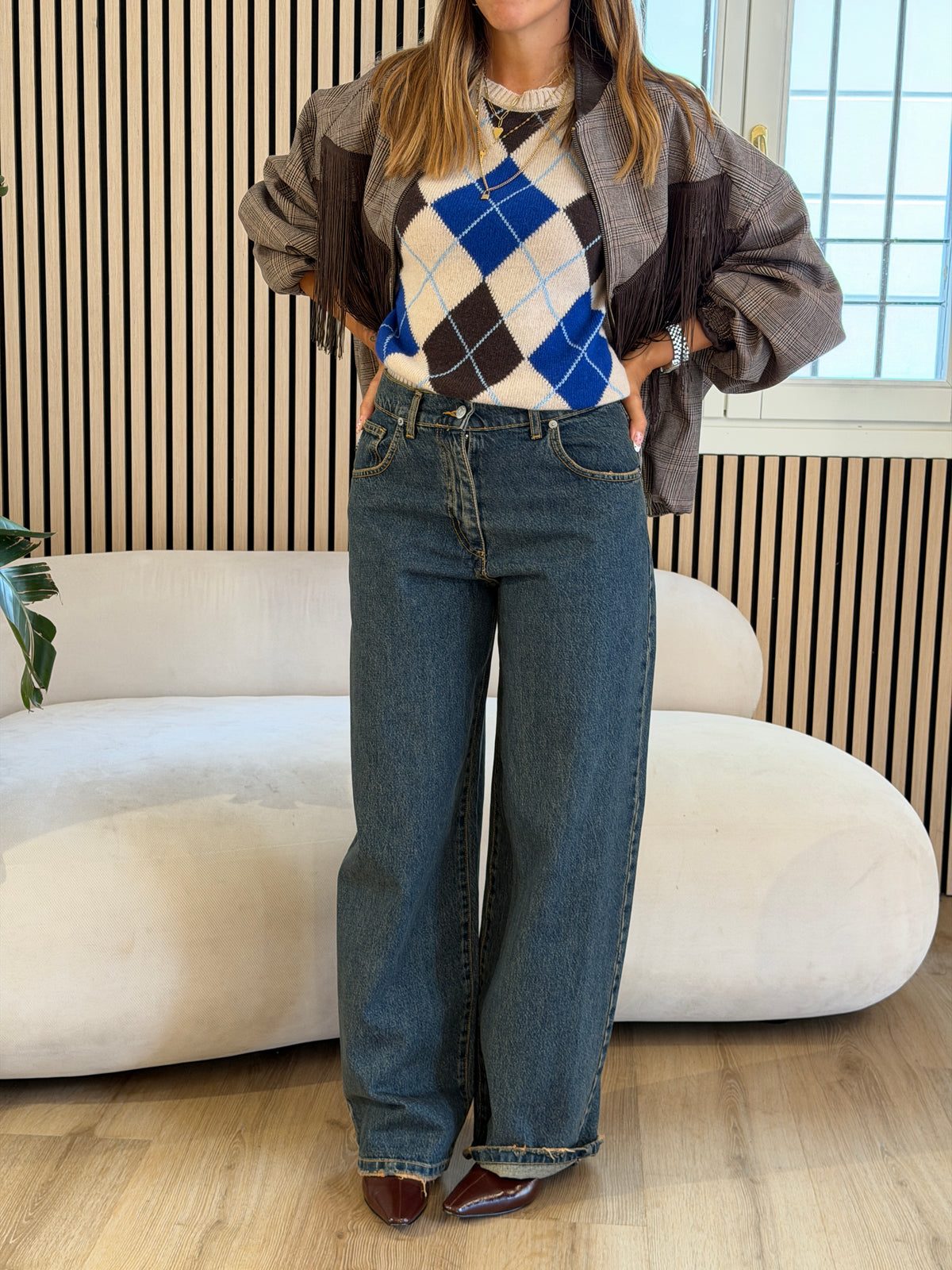 Jeans Bella lavaggio thè scuro