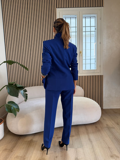 Pantalone sigaretta bluette