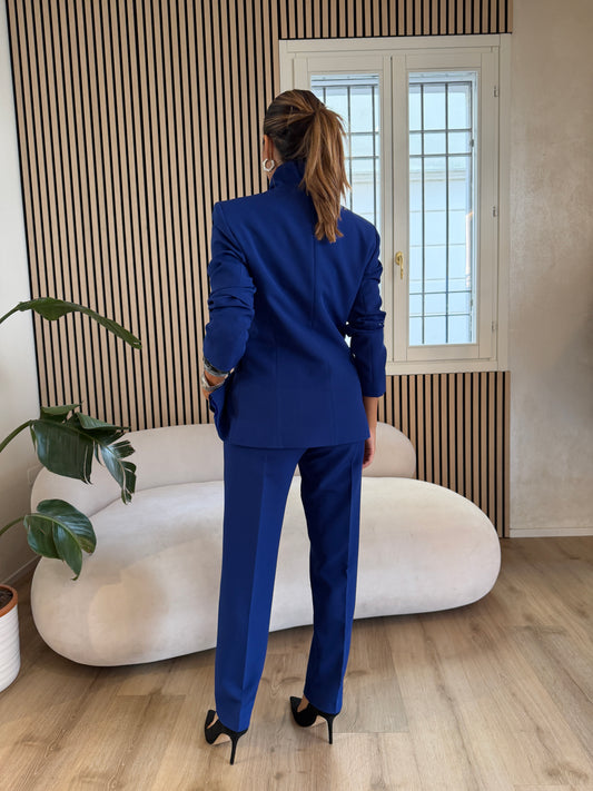 Pantalone sigaretta bluette