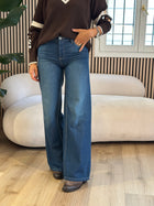 Jeans tela Tencel blu denim
