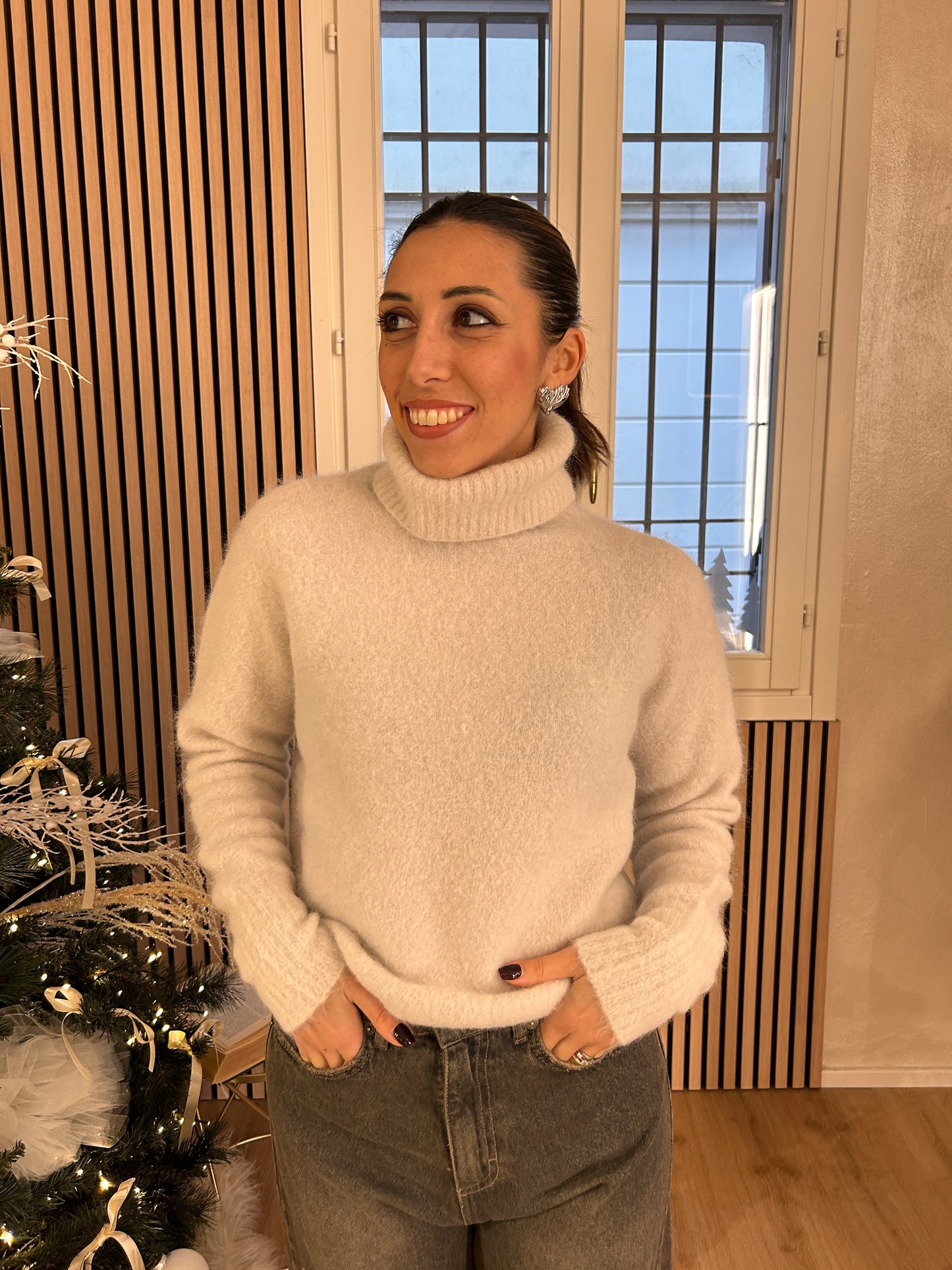 Dolcevita alpaca panna