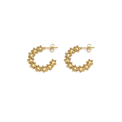 Orecchini c hoop sky