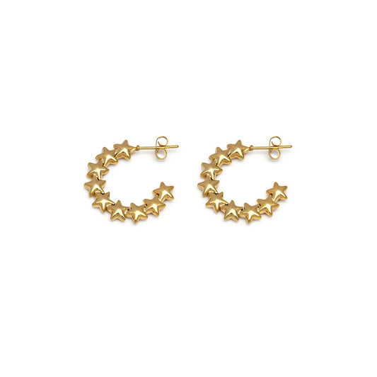 Orecchini c hoop sky