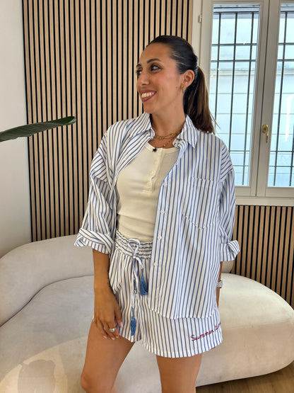 Camicia rigata Summer