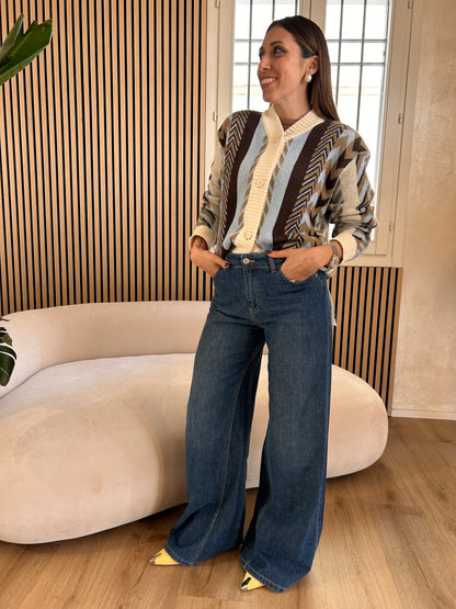 Cardigan Jacquards spalline imbottite