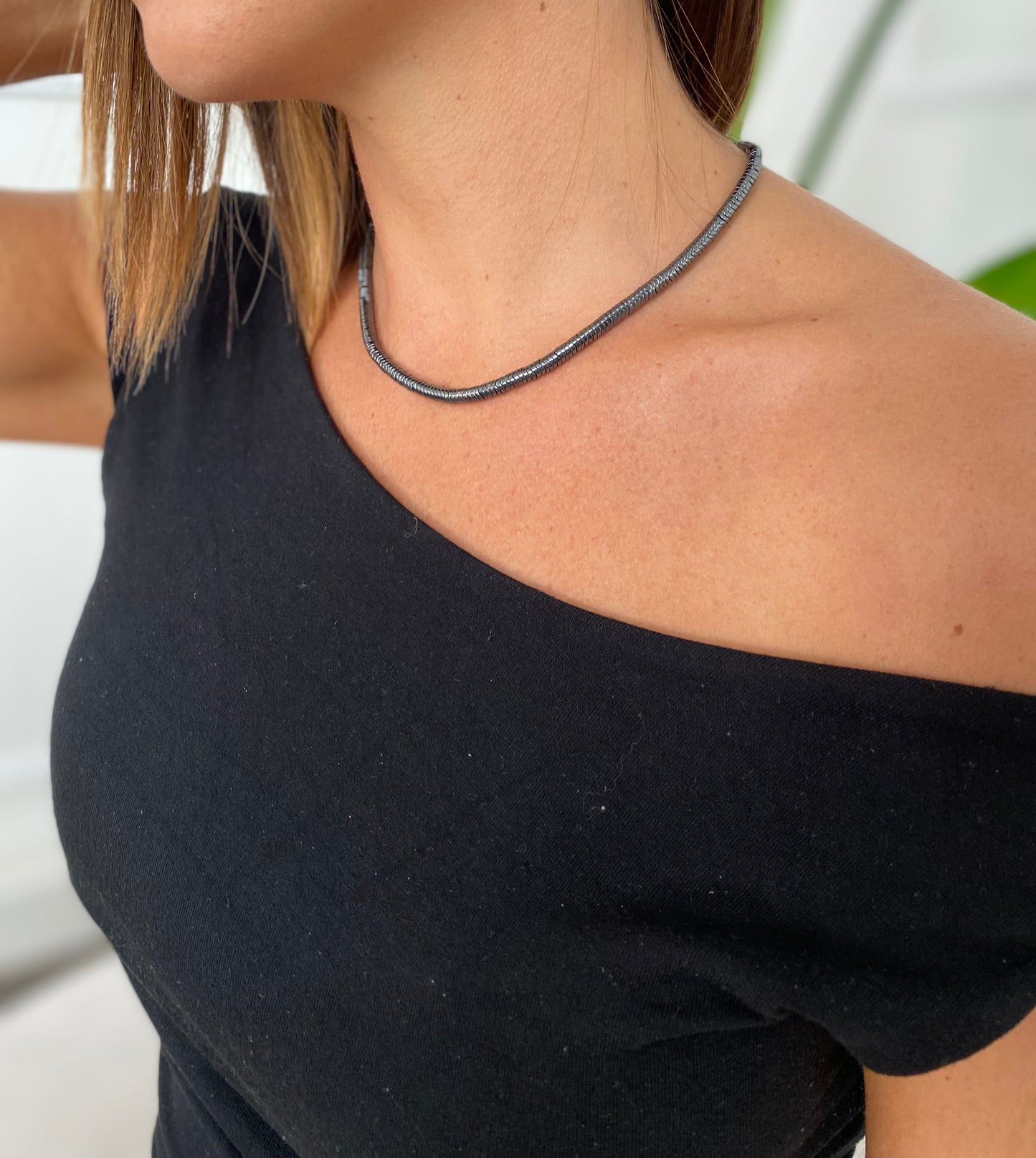 Collana regolabile serpente