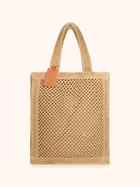 Beachbag light brown