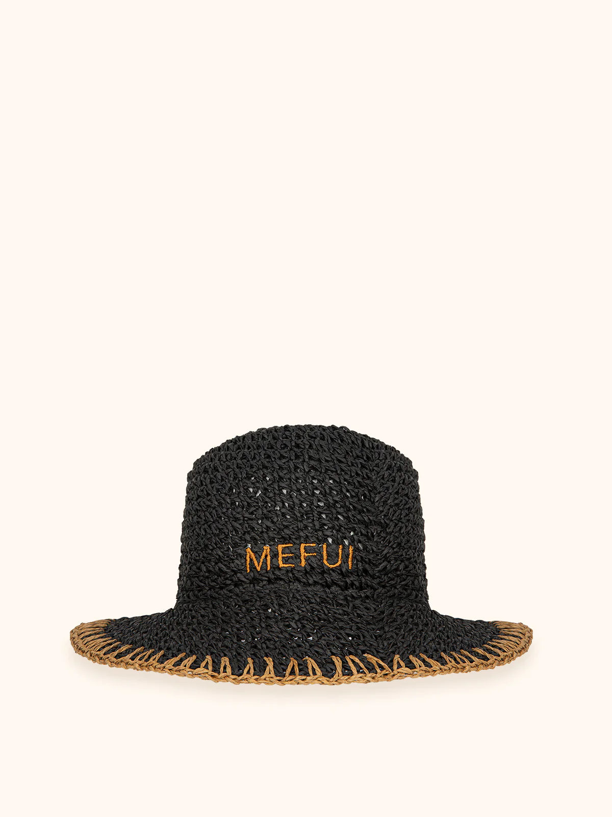Cappello paglia black