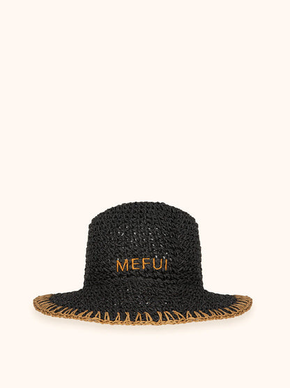 Cappello paglia black