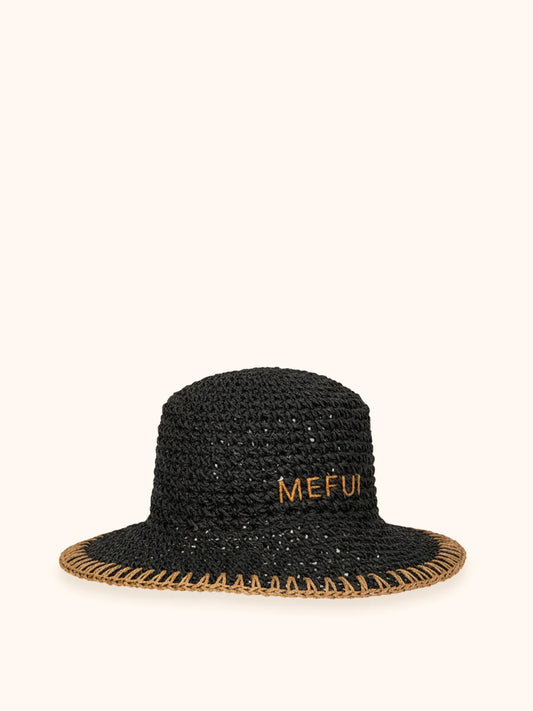 Cappello paglia black