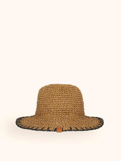 Cappello paglia light brown