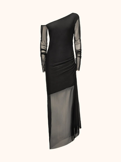 Vestito lungo nero