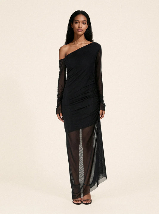 Vestito lungo nero