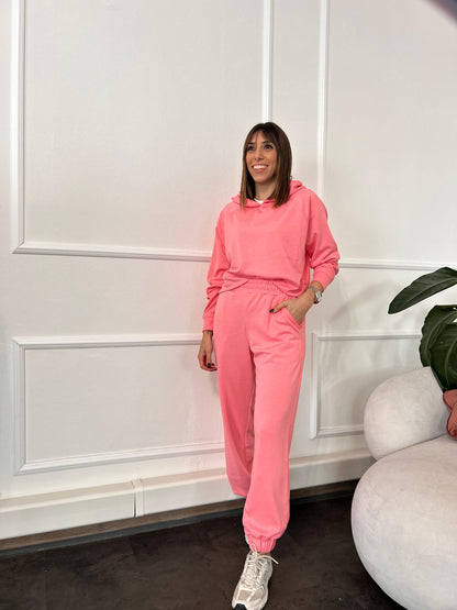 Pantalone in modal con elastico sorbetto
