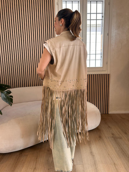 Gilet frange