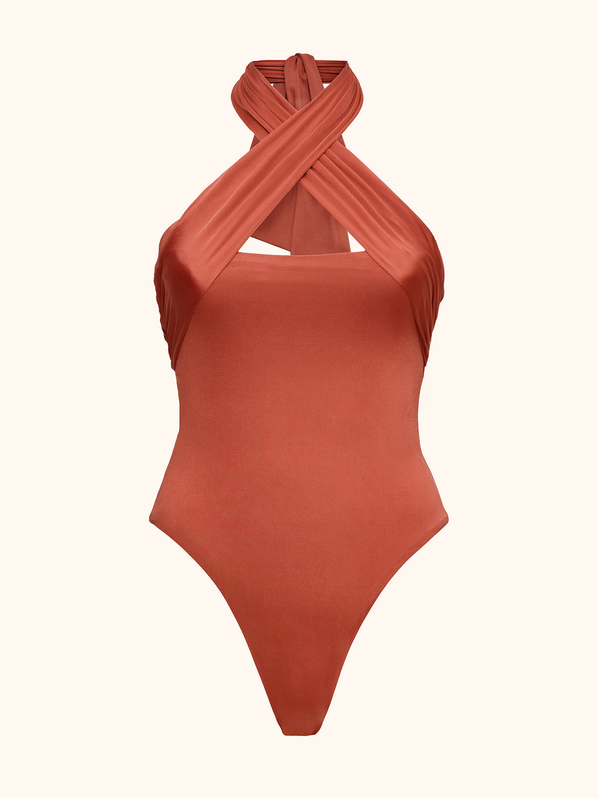 Monokini Red clay