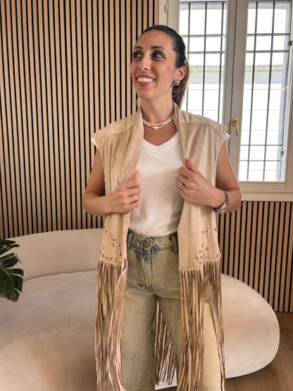 Gilet frange