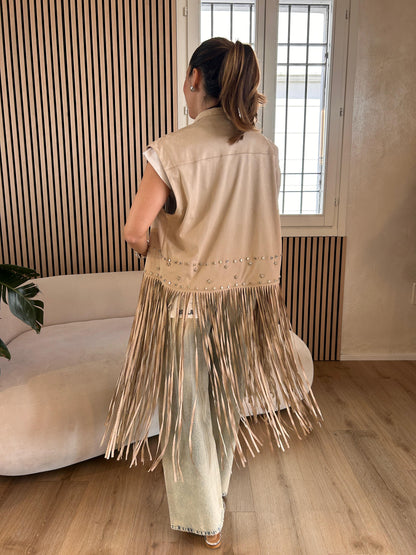 Gilet frange