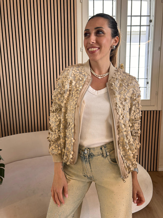 Bomber paillettes
