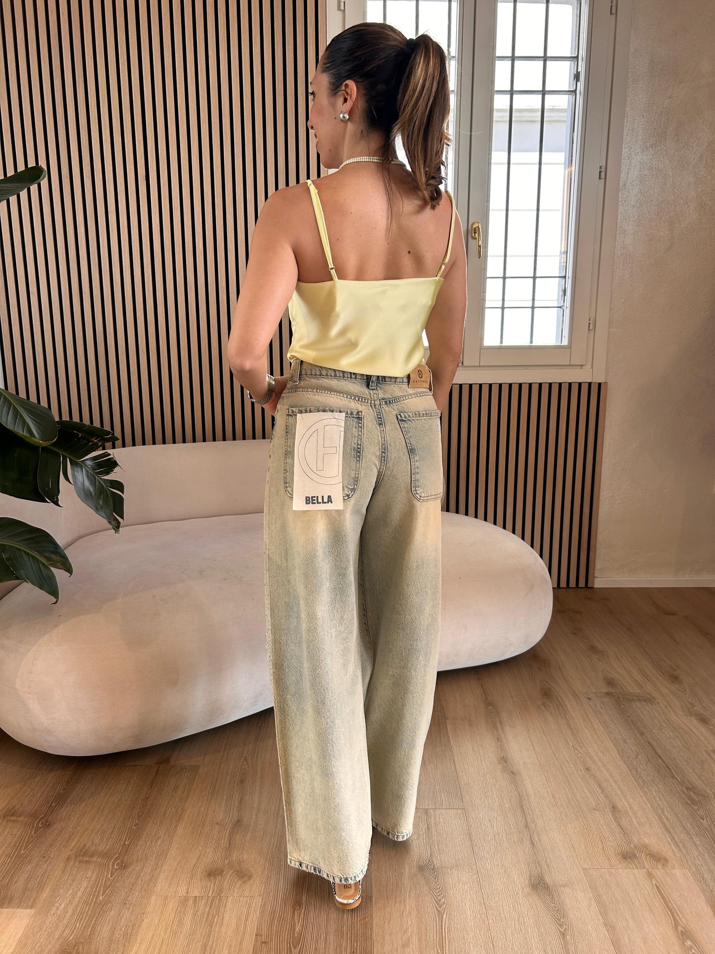 Jeans Bella con strass