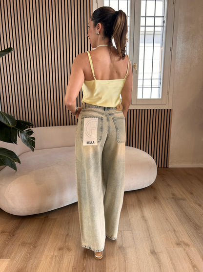 Jeans Bella con strass