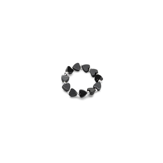 Anello elastico cuori micro
